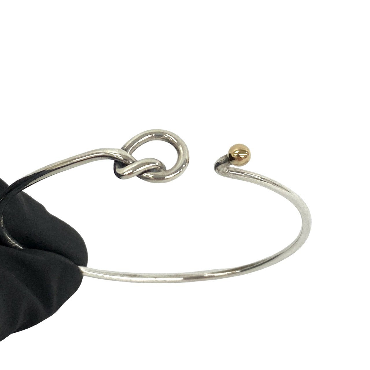 TIFFANY&Co. ティファニー (Vintage) ラブノット バングル 925 K18 750YG 4