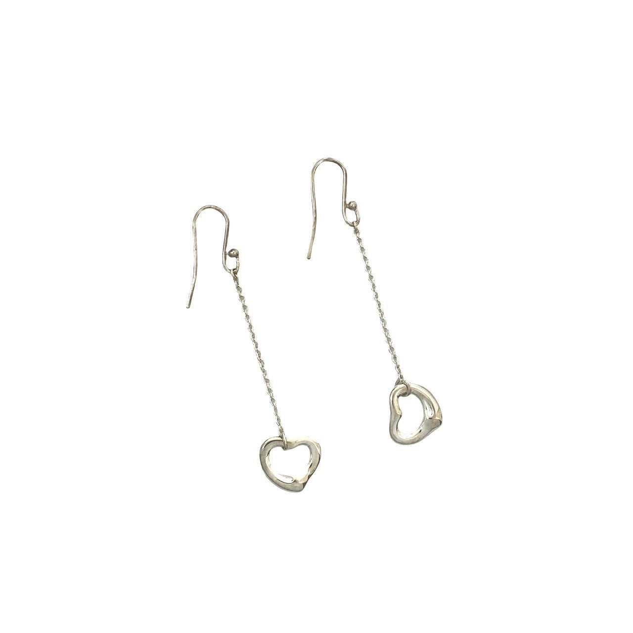 TIFFANY&Co. ティファニー オープンハート ドロップ ピアス 3