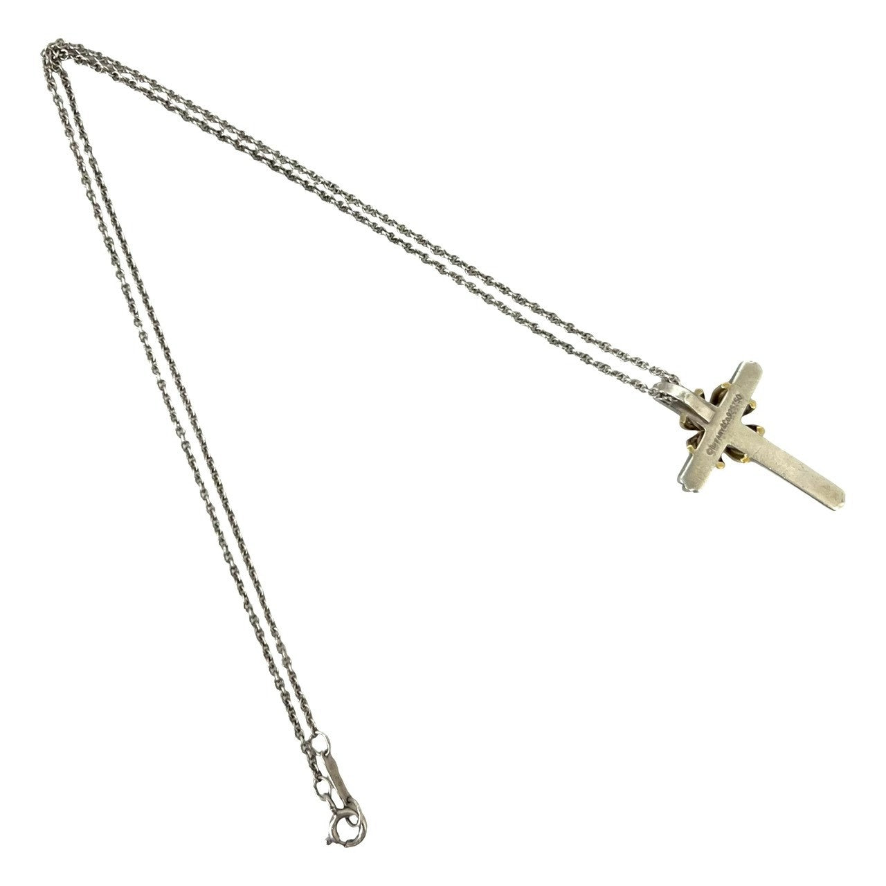 TIFFANY&Co. ティファニー シグネチャー クロス 750 K18 750YG ネックレス 5