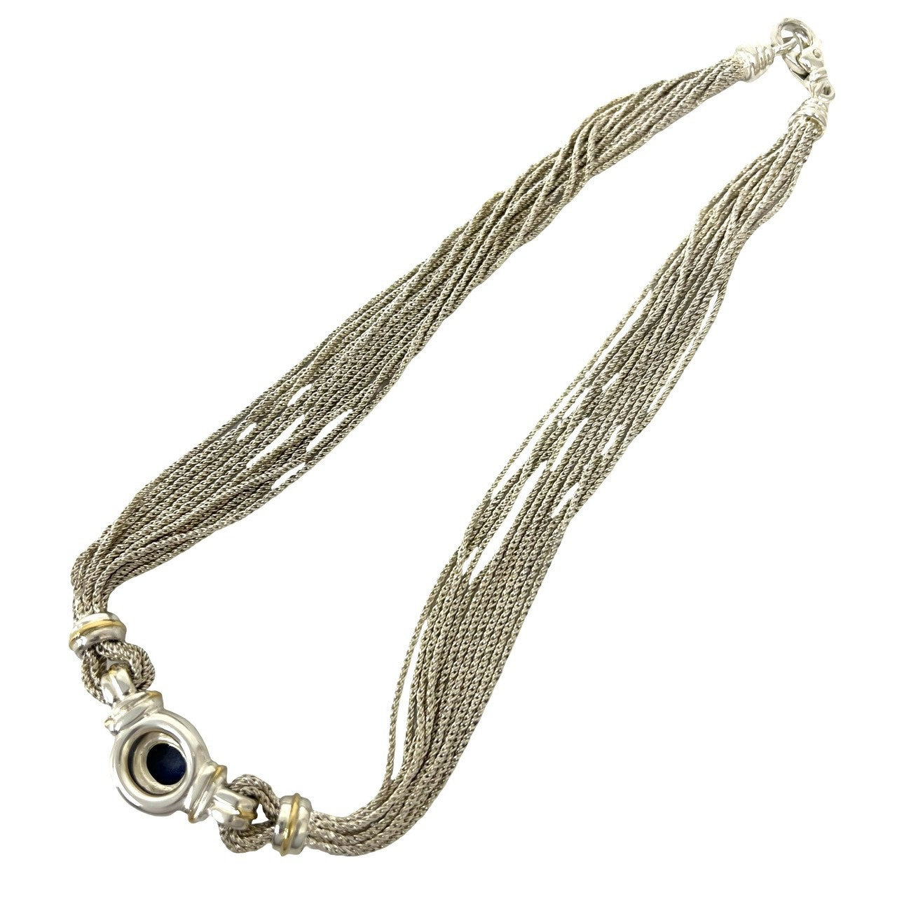 TIFFANY&Co. ティファニー (Vintage) マルチストランド ネックレス 925 K18 750 YG 6