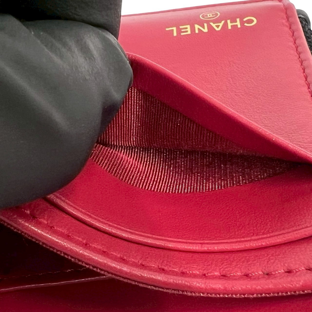 CHANEL シャネル 三つ折り財布 9