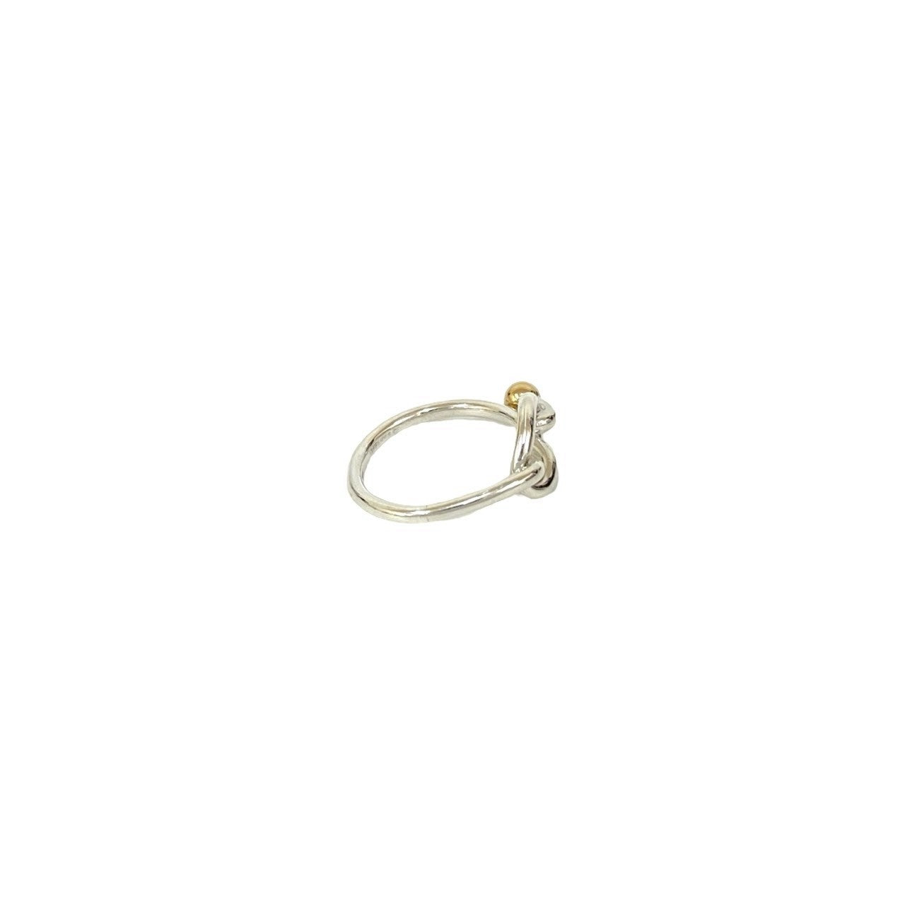 TIFFANY&Co. ティファニー ラブノット リング 925 K18 指輪 5