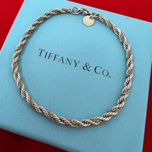 TIFFANY&Co. ティファニー (Vintage) ツイストロープ ブレスレット 925 K18 750YG