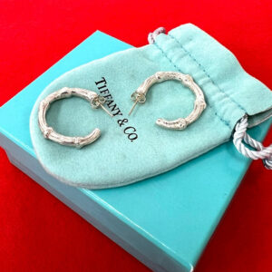 TIFFANY&Co. ティファニー (Vintage) バンブー フープ ピアス