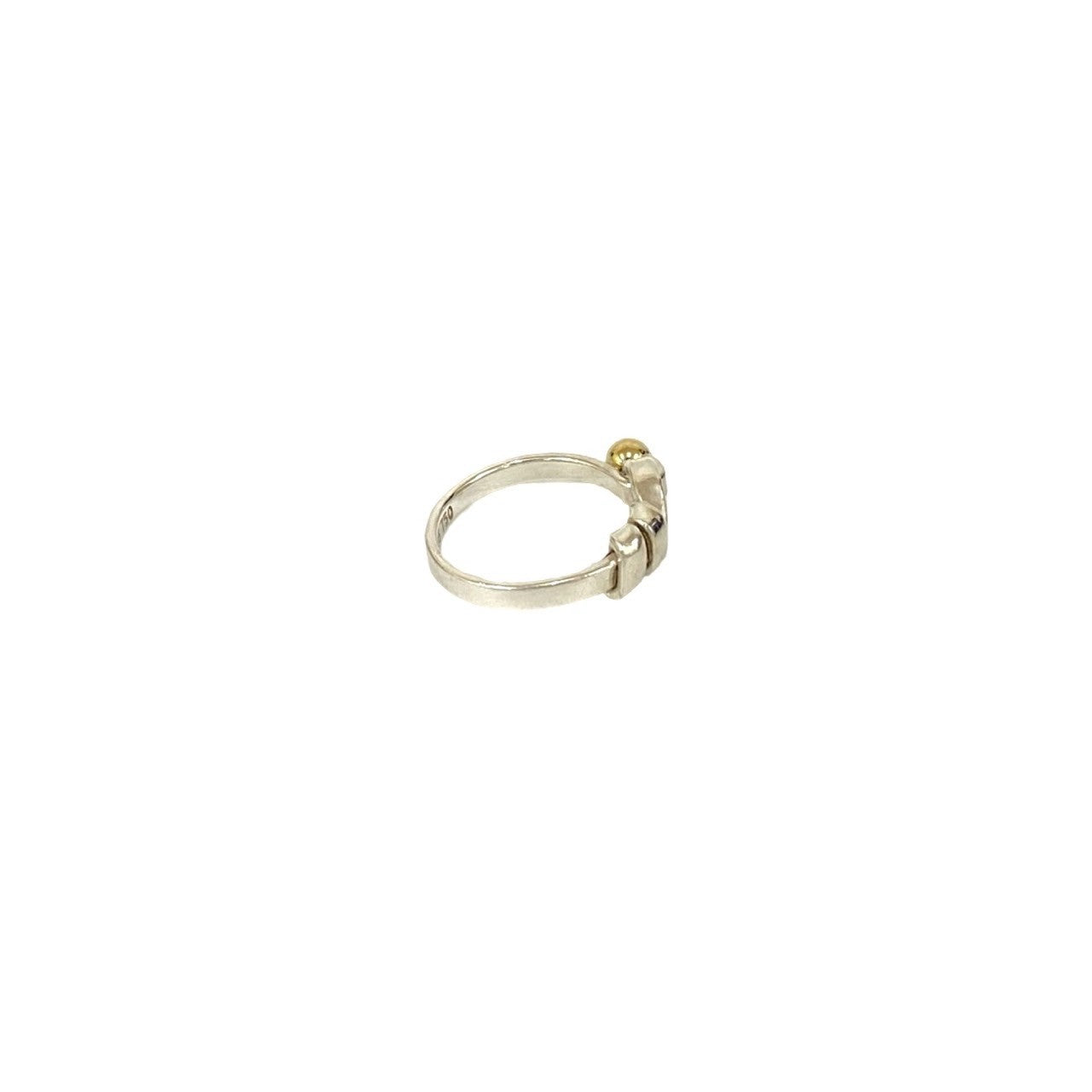 TIFFANY&Co. ティファニー フラットワイヤー 925 K18 リング 指輪 5