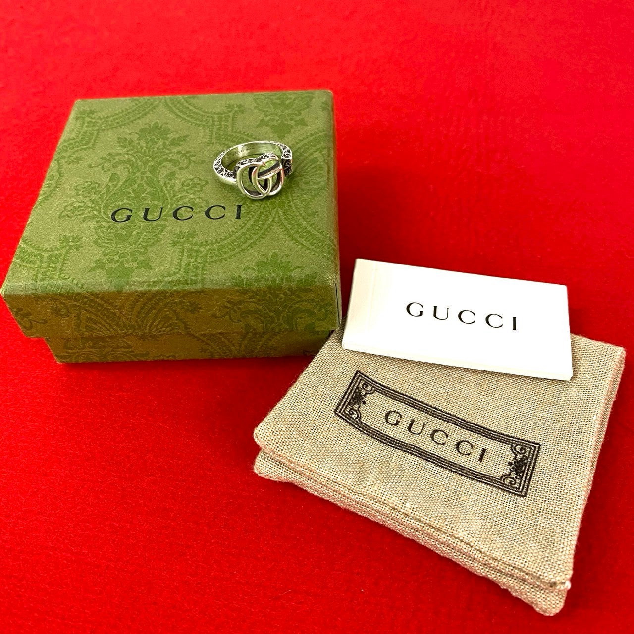 GUCCI グッチ アラベスク リング・指輪