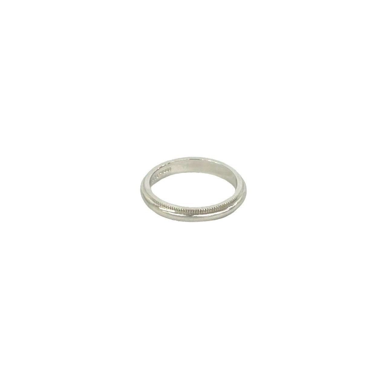 TIFFANY&Co. ティファニー ミルグレイン リング 指輪 Pt950 4