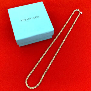 TIFFANY&Co. ティファニー (Vintage) ツイスト ロープ ネックレス 925 K18 750YG