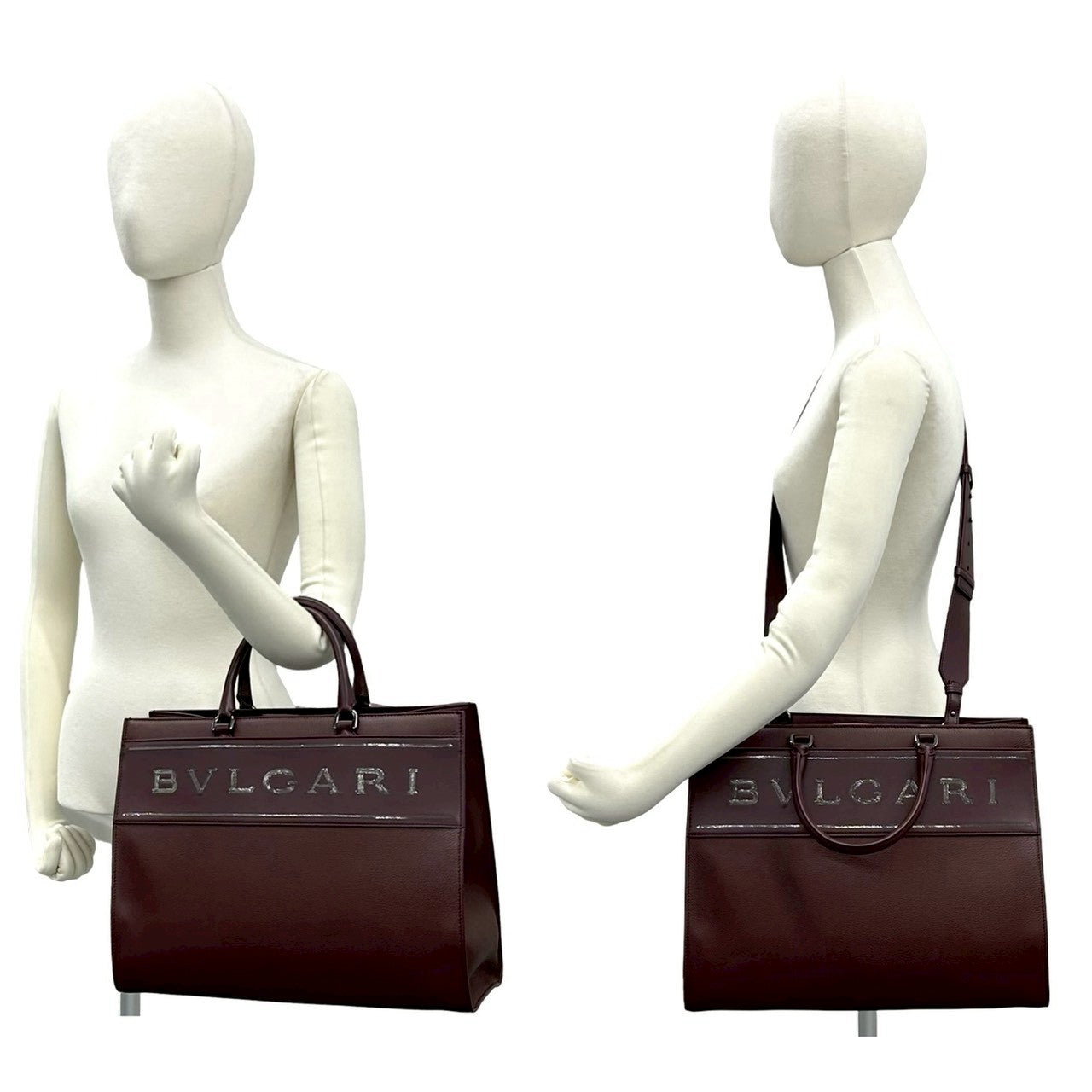 BVLGARI ブルガリ ロゴ トートバッグ ショルダーバッグ 2