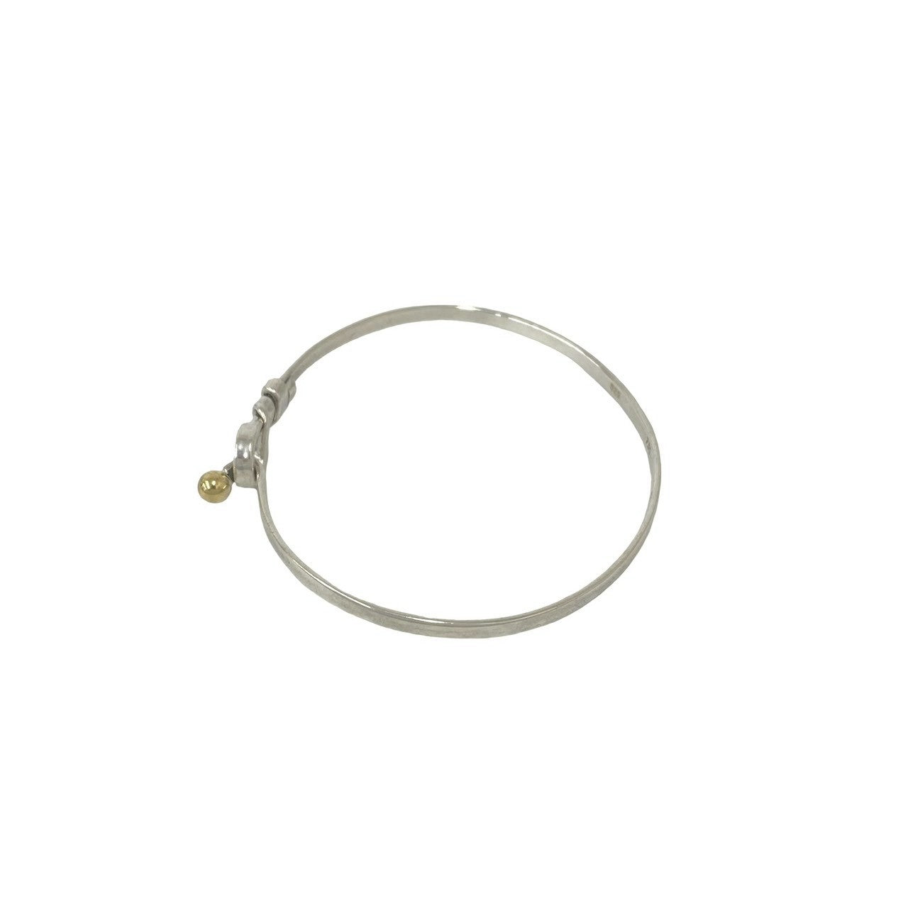 TIFFANY&Co. ティファニー (Vintage) フック&アイ バングル 925 K18 750YG 5