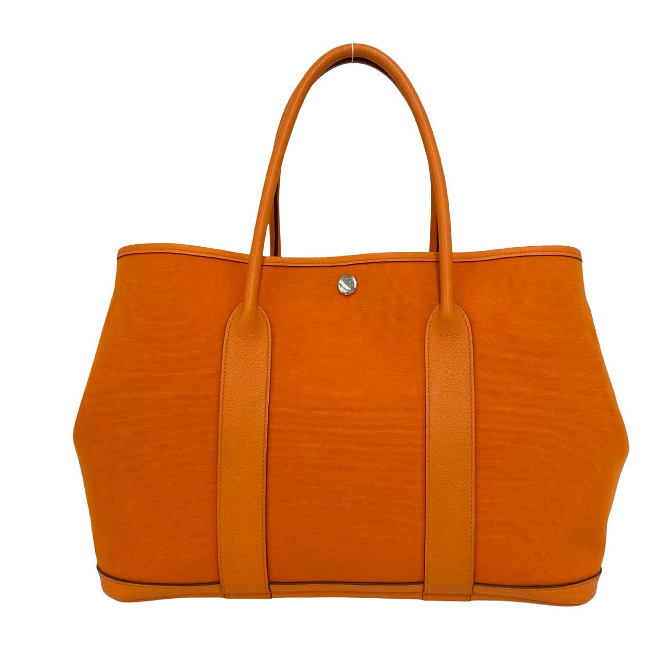 HERMES エルメス ガーデンパーティー MM ハンドバッグ トワルオフィシエ ブッフル 3