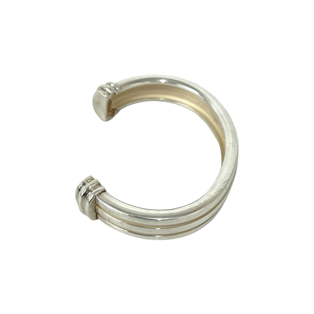 TIFFANY&Co. ティファニー グルーブド カフ バングル 4