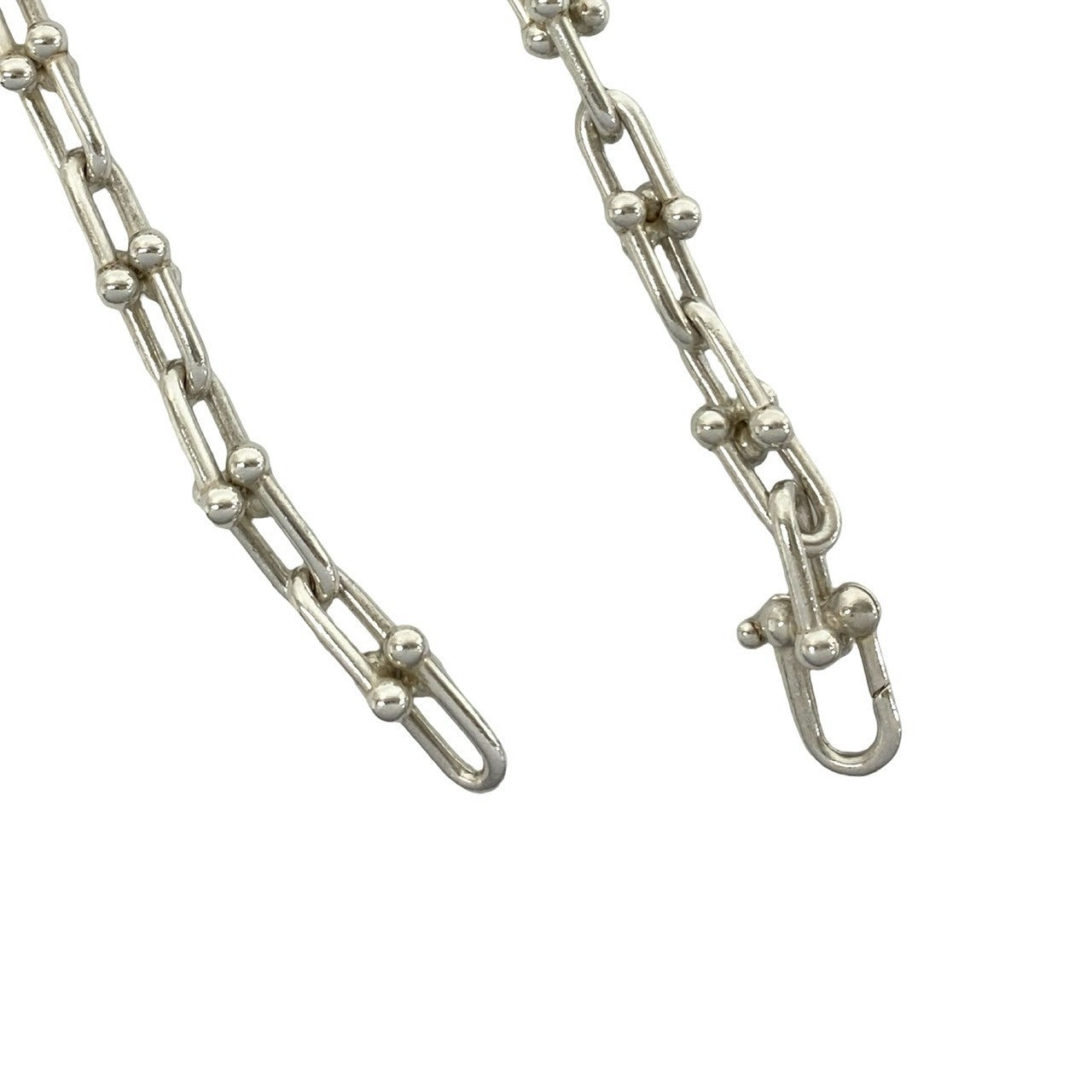 TIFFANY&Co. ティファニー ハードウェア グラジュエイテッド リンク ネックレス 4