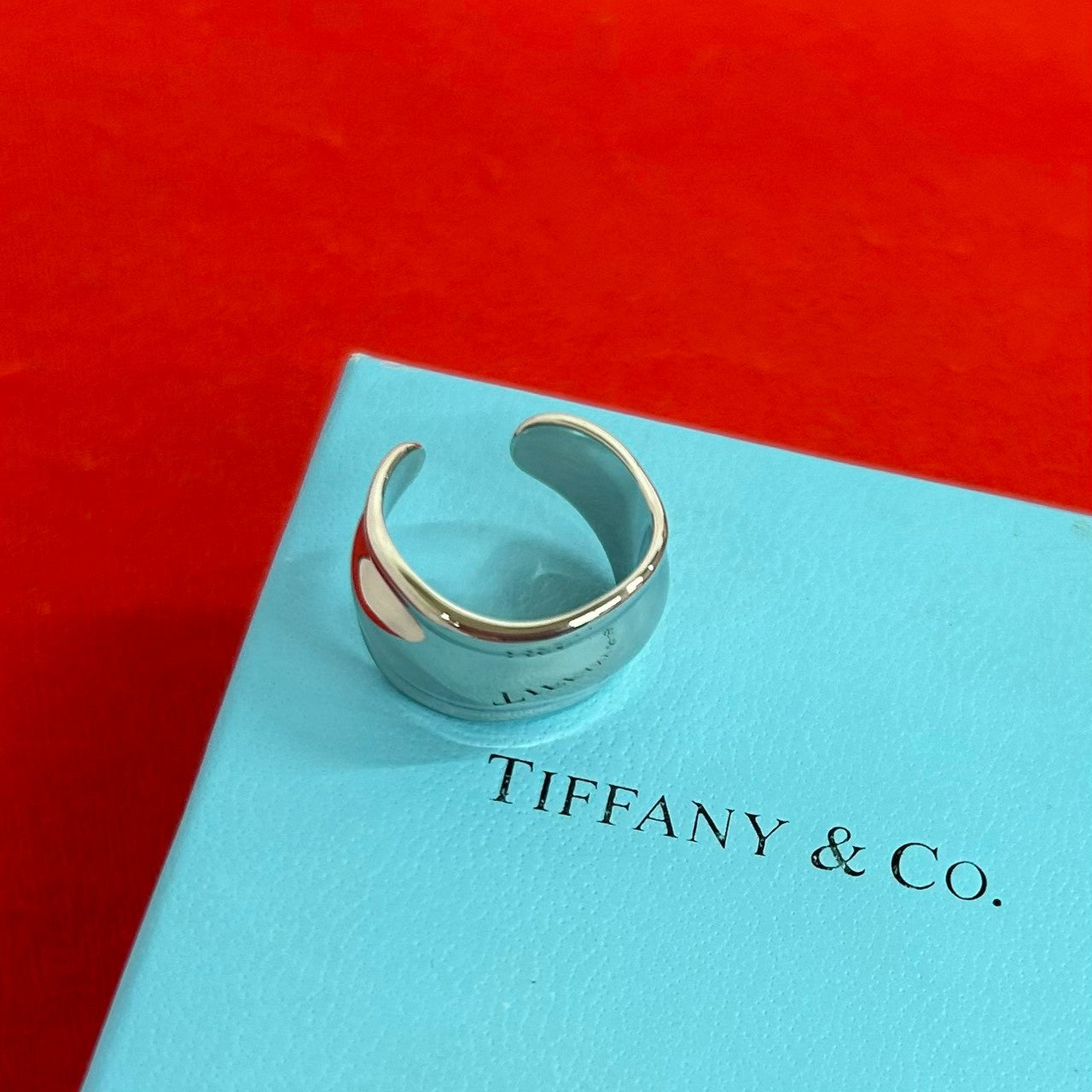 TIFFANY&Co. ティファニー (Vintage) ボーン リング 指輪 16号