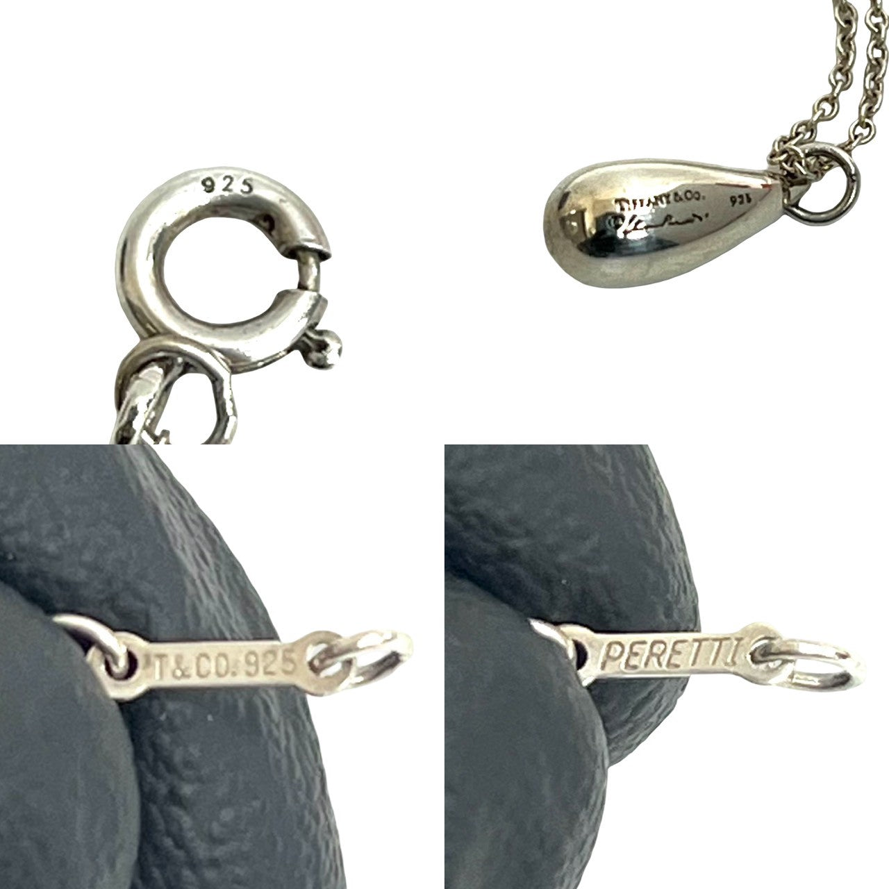 TIFFANY&Co. ティファニー ティアドロップ ネックレス 3