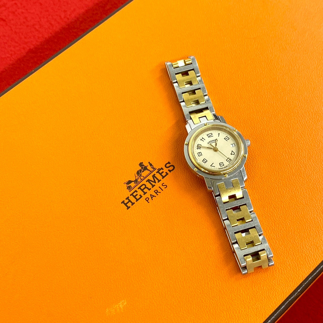 HERMES エルメス クリッパー 腕時計