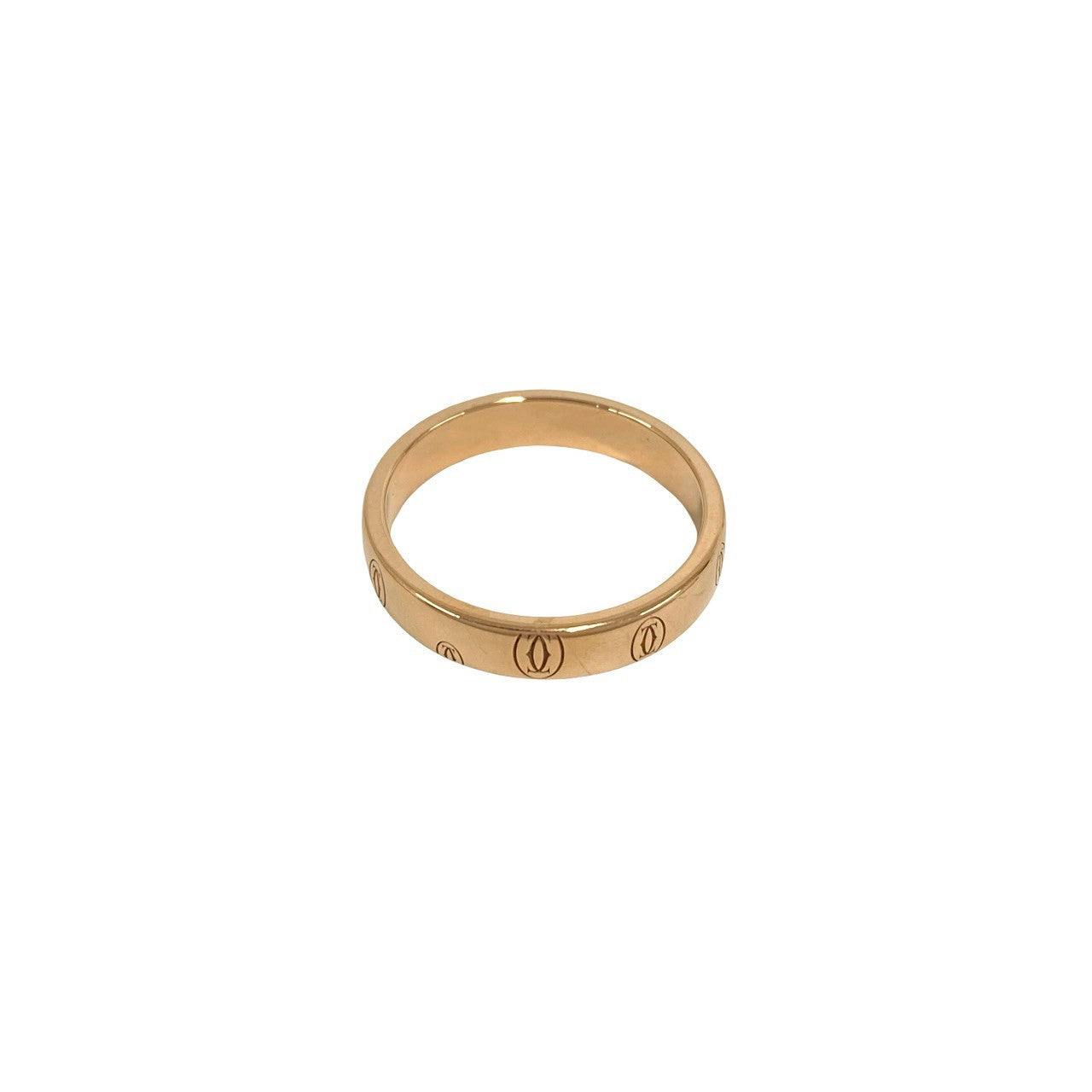CARTIER カルティエ ハッピーバースデー リング 指輪 15号 表記サイズ #55 K18 750PG 6