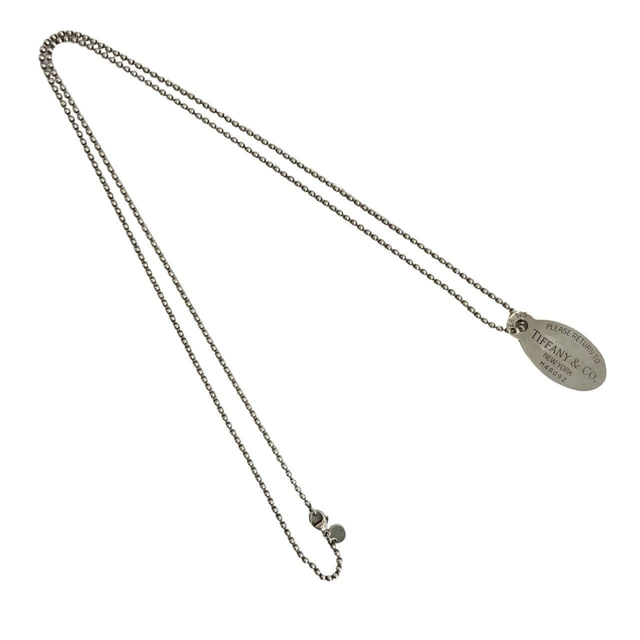 TIFFANY&Co. ティファニー リターントゥ オーバルタグ ネックレス 4