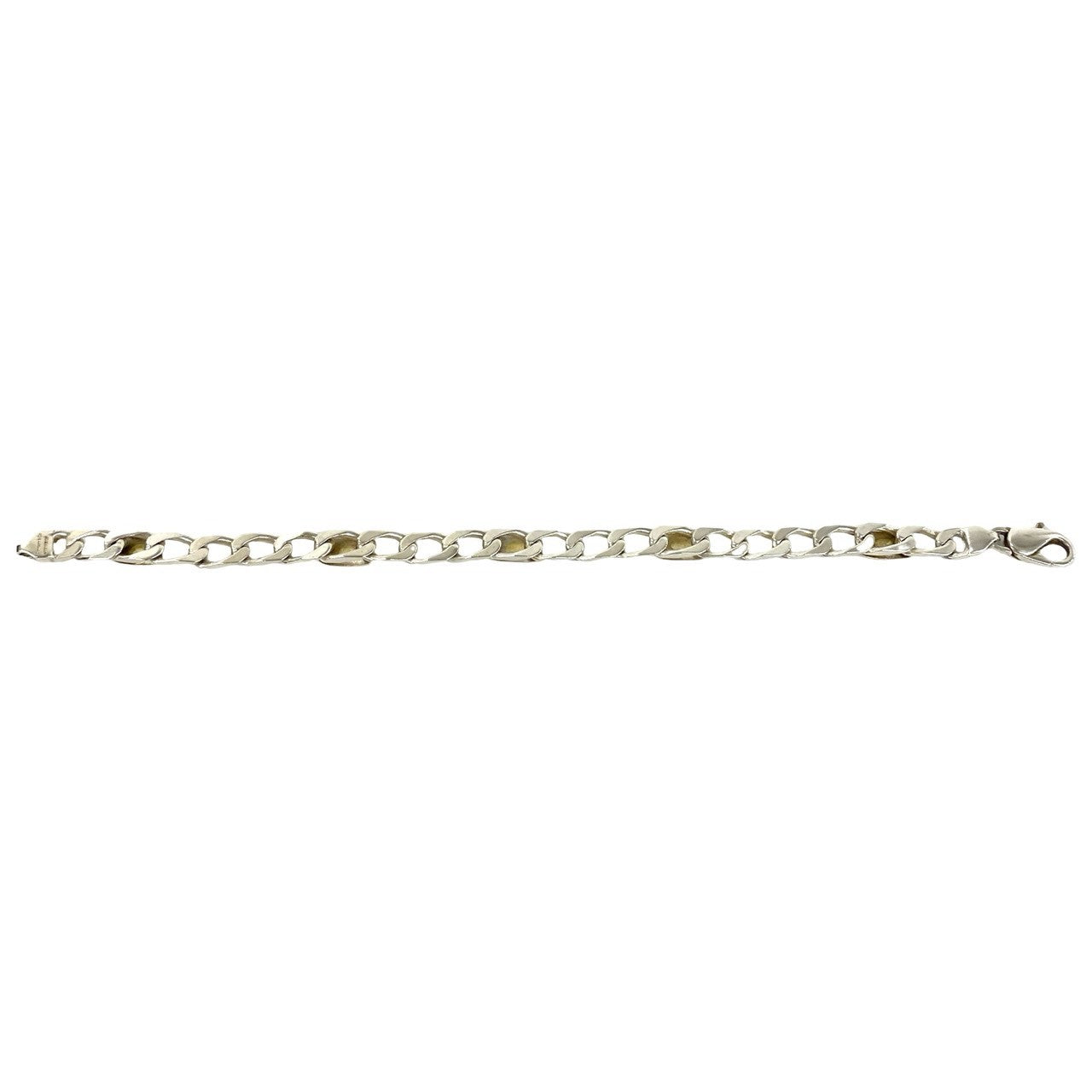 TIFFANY&Co. ティファニー (Vintage) フィガロ チェーン ブレスレット 925 K18 750YG 6