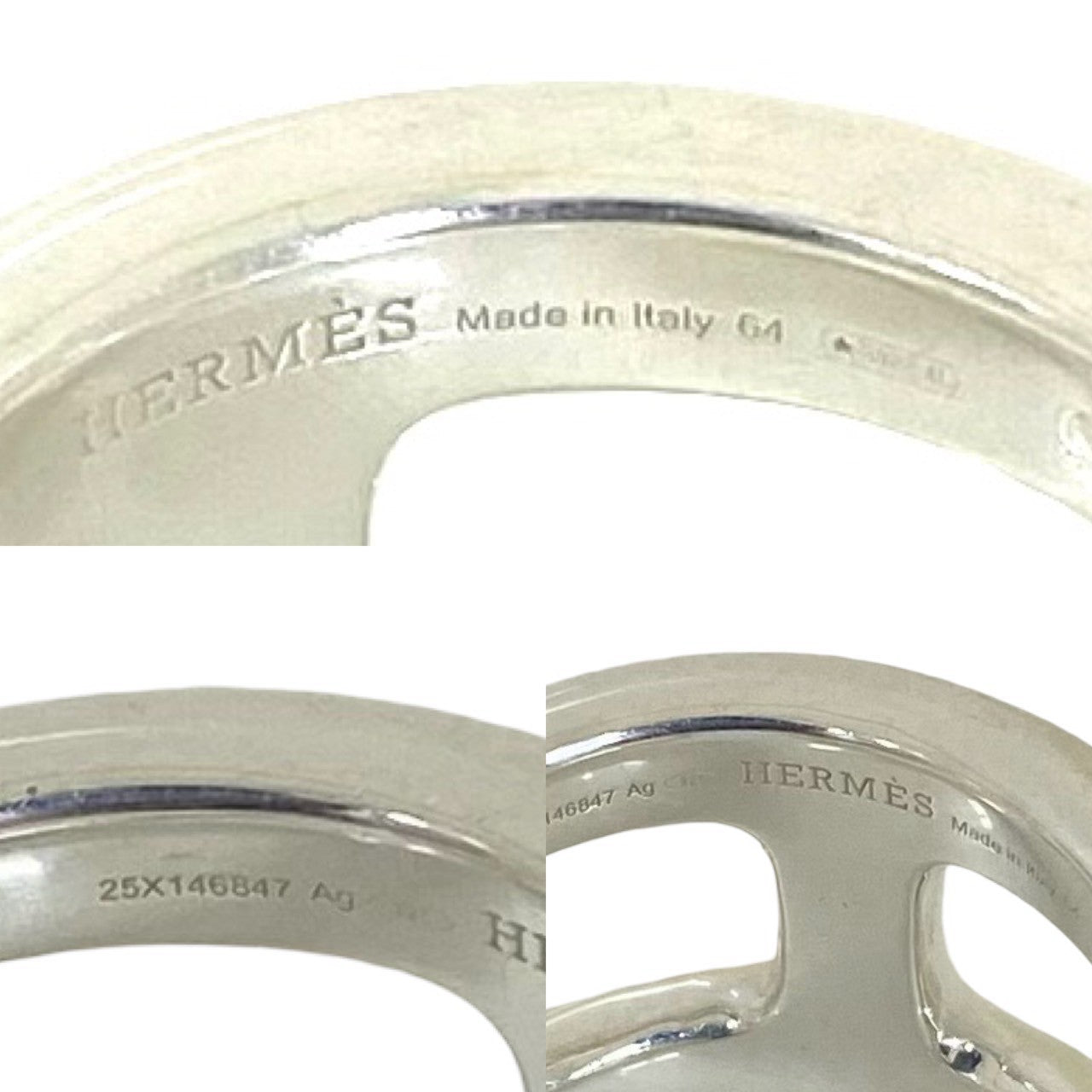 HERMES エルメス オスモズ GM リング 指輪 3