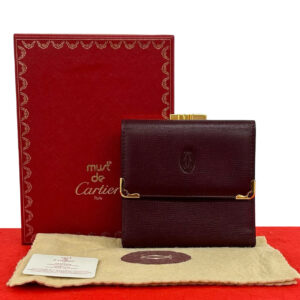 CARTIER カルティエ (Vintage) 三つ折り財布