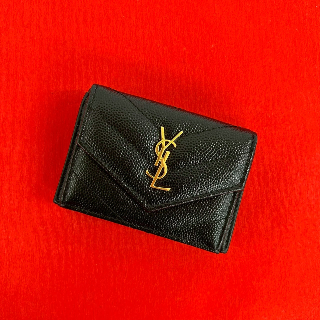 SAINT LAURENT PARIS サンローランパリ 三つ折り財布