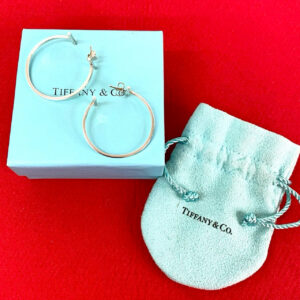 TIFFANY&Co. ティファニー Tワイヤー フープ ピアス