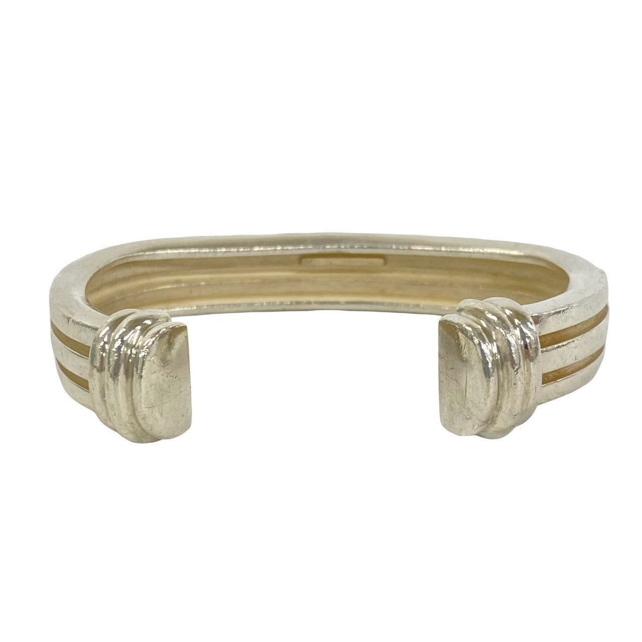 TIFFANY&Co. ティファニー (Vintage) グルーブド カフ バングル 6