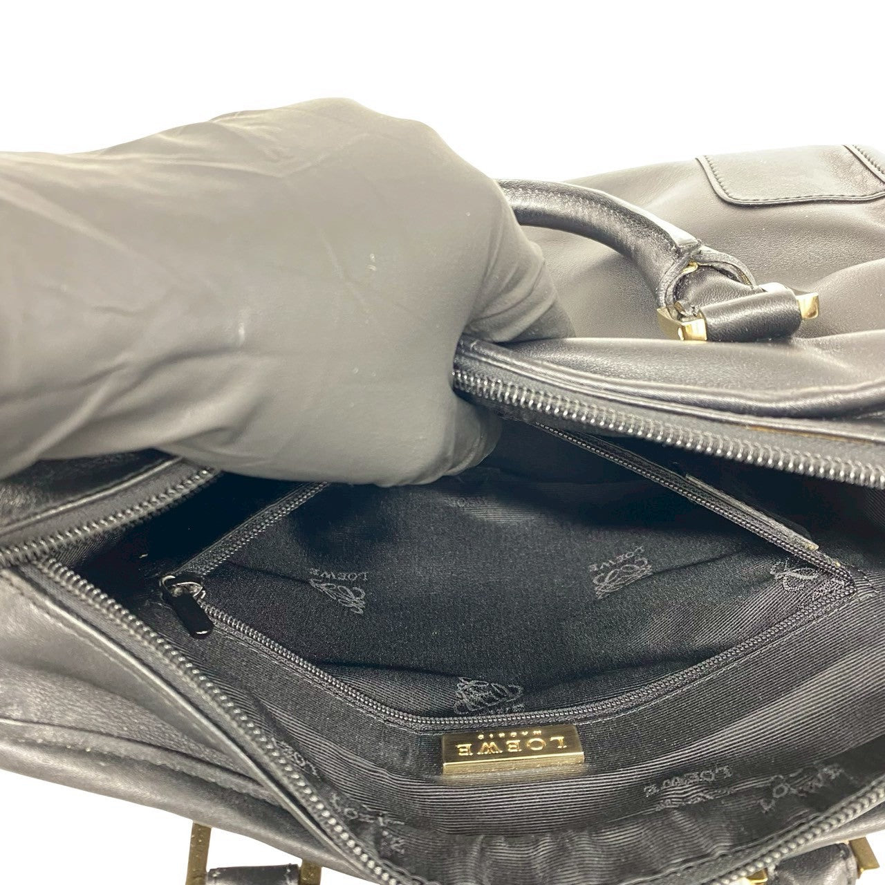 LOEWE ロエベ (Vintage) アマソナ 28 ハンドバッグ 10