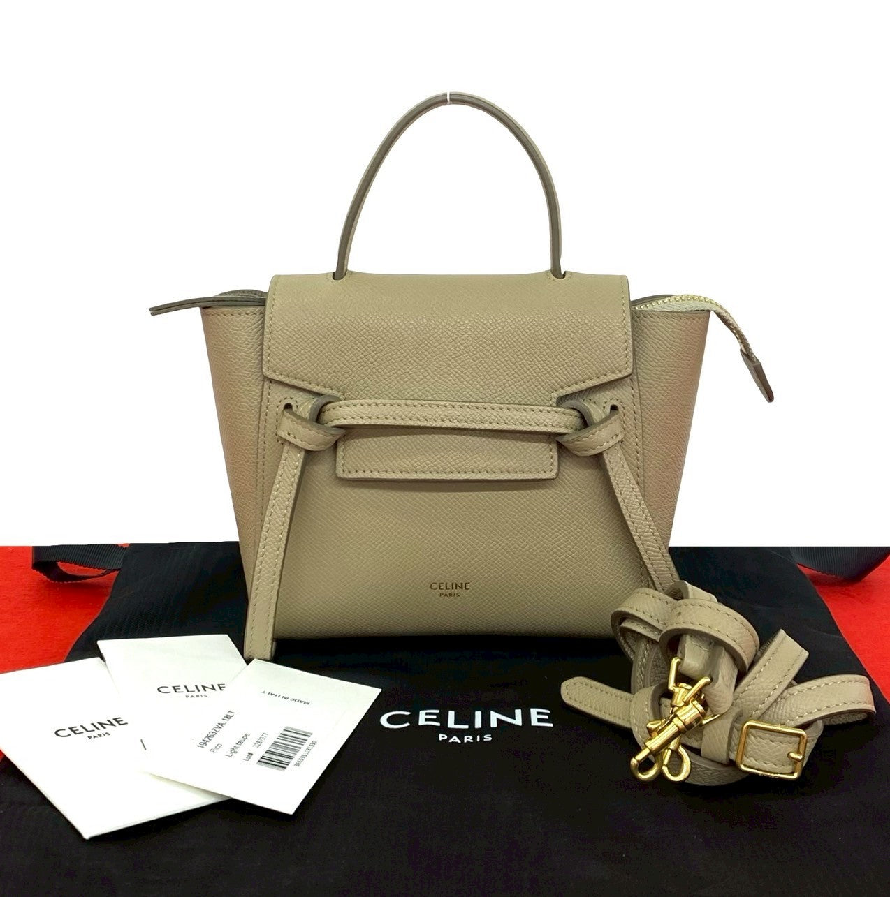 CELINE セリーヌ ベルトバッグ ピコ ショルダーバッグ