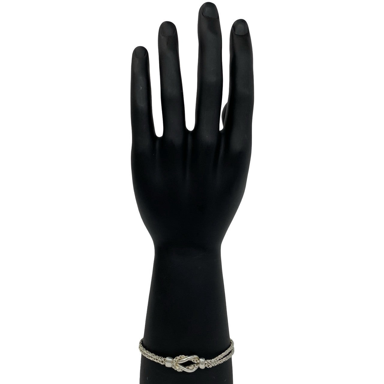 TIFFANY&Co. ティファニー (Vintage) ダブルロープ センターノット ブレスレット 2