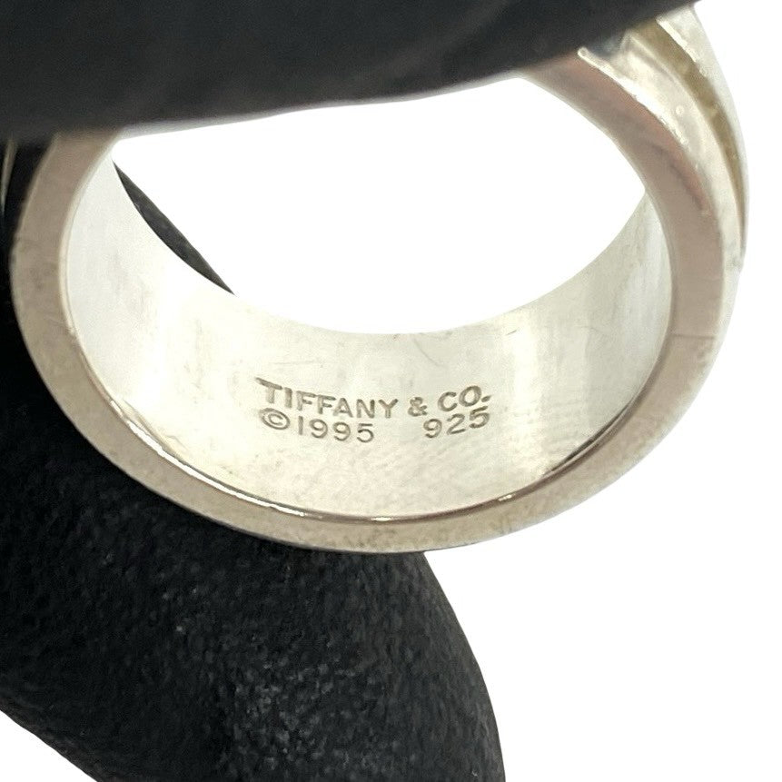 TIFFANY&Co. ティファニー (Vintage) グルーブド ダブルライン リング 指輪 12号 3