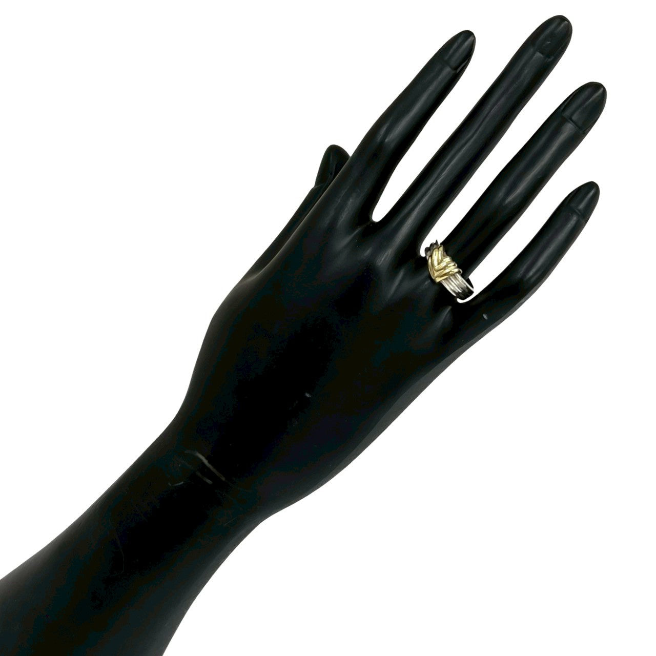 TIFFANY&Co. ティファニー (Vintage) シグネチャー リング 925 K18 750YG 指輪 2