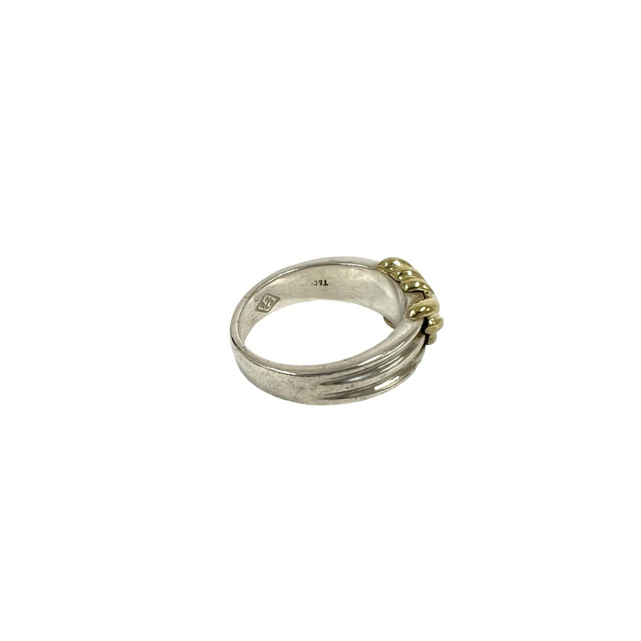 TIFFANY&Co. ティファニー (Vintage) シグネチャー リング 925 K18 750YG 指輪 5