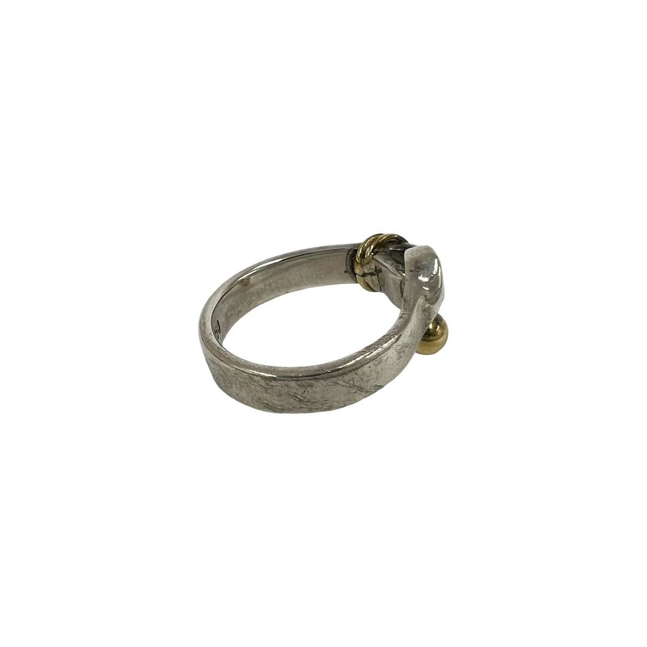 TIFFANY&Co. ティファニー (Vintage) フック&アイ リング 925 K18 750YG 指輪 9号 5