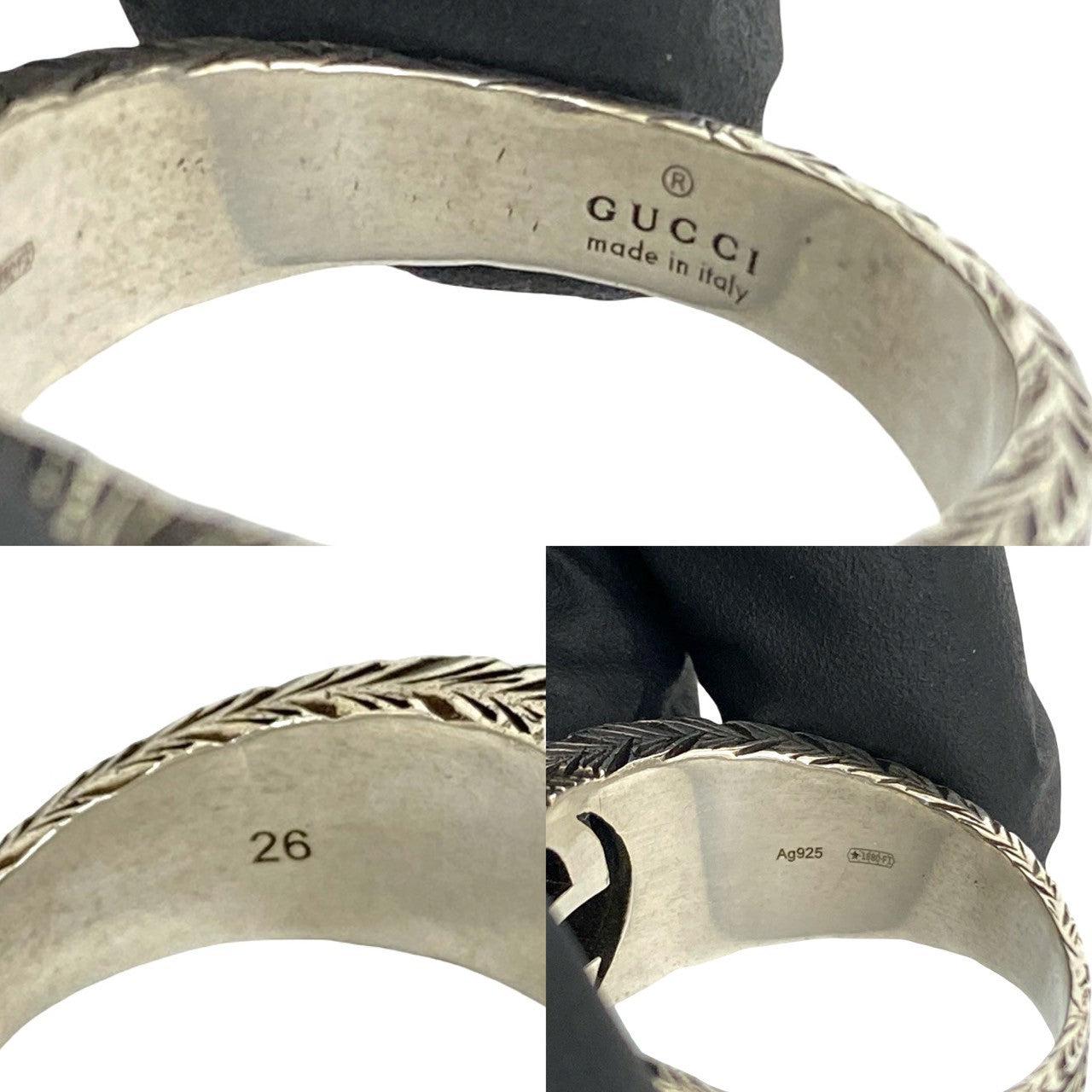 GUCCI グッチ インターロッキング G リング 指輪 2
