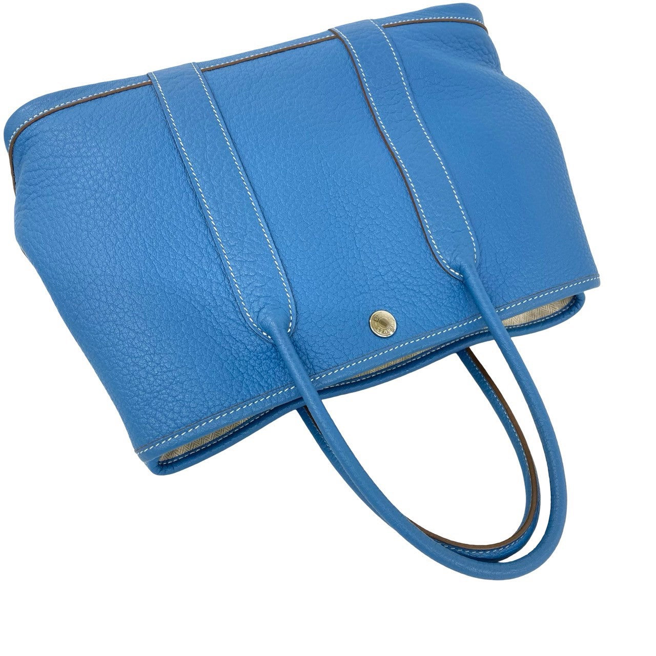 HERMES エルメス ガーデンパーティ ハンドバッグ ブッフル 4