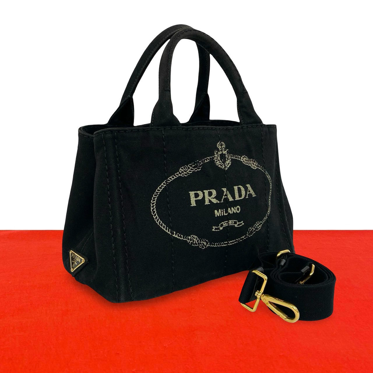PRADA プラダ カナパ ショルダーバッグ