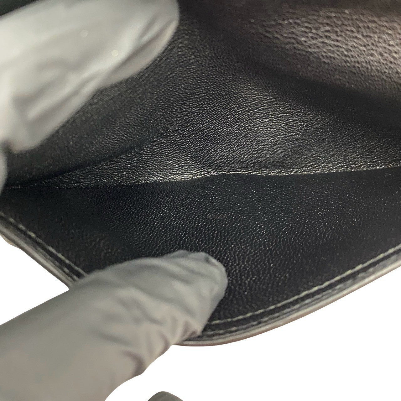 HERMES エルメス ベアン 長財布 リザード 8