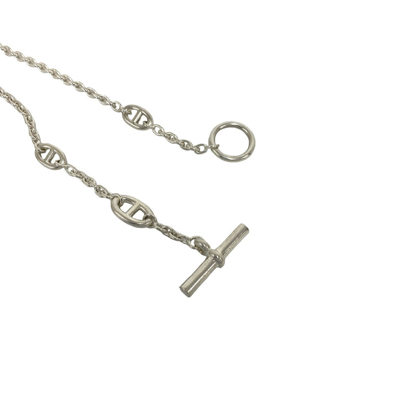 HERMES エルメス シェーヌダンクル ファランドール ネックレス 5