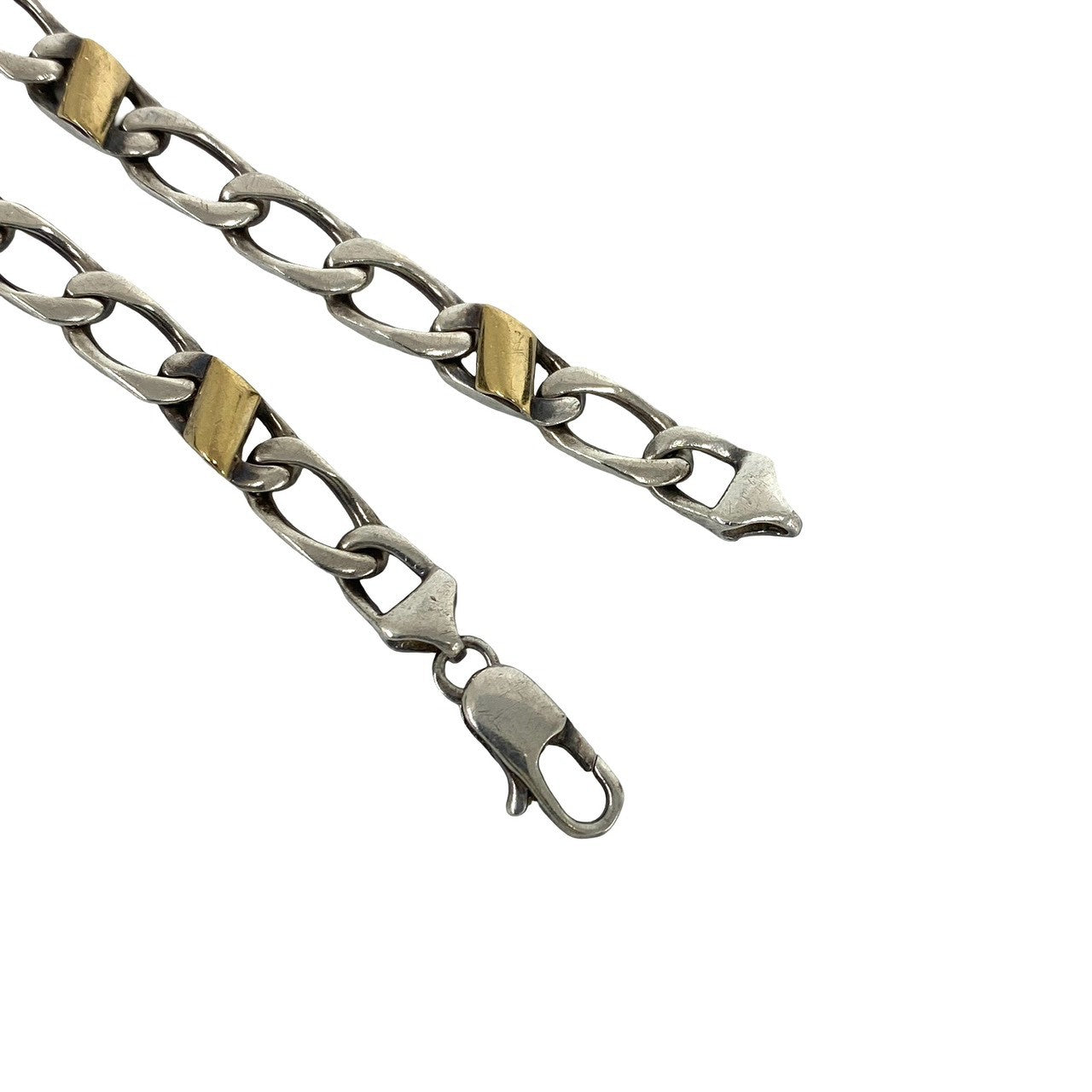 TIFFANY&Co. ティファニー (Vintage) フィガロ ブレスレット 925 K18 750YG 4