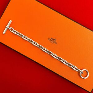 HERMES エルメス シェーヌダンクル GM 14コマ ブレスレット