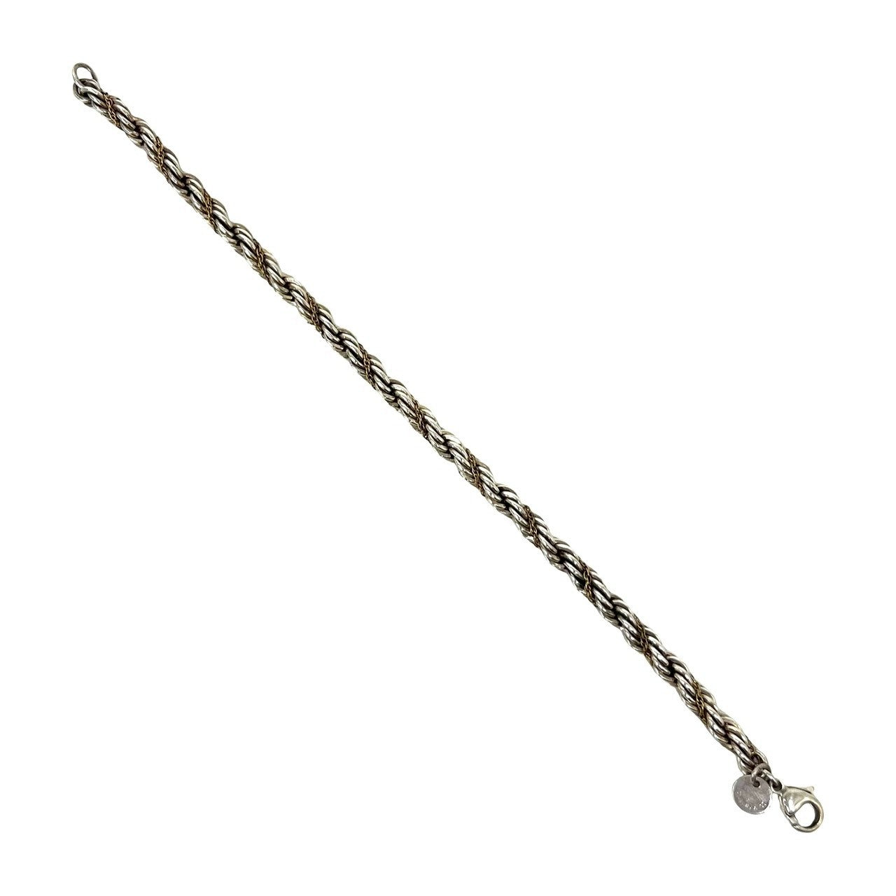 TIFFANY&Co. ティファニー ツイストロープ ブレスレット 925 K18 750YG 4
