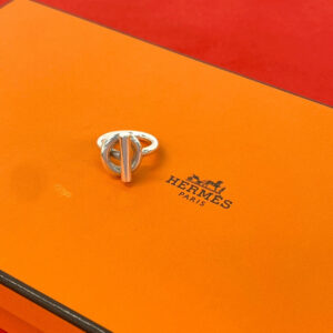 HERMES エルメス エシャペ MM 925 リング 指輪