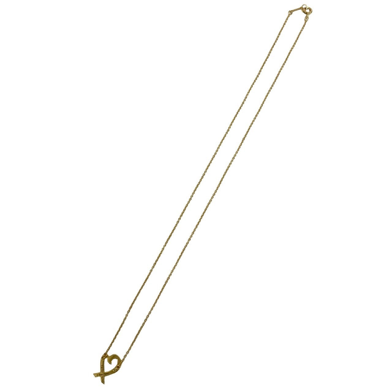 TIFFANY&Co. ティファニー ラビングハート ネックレス K18 750YG 5