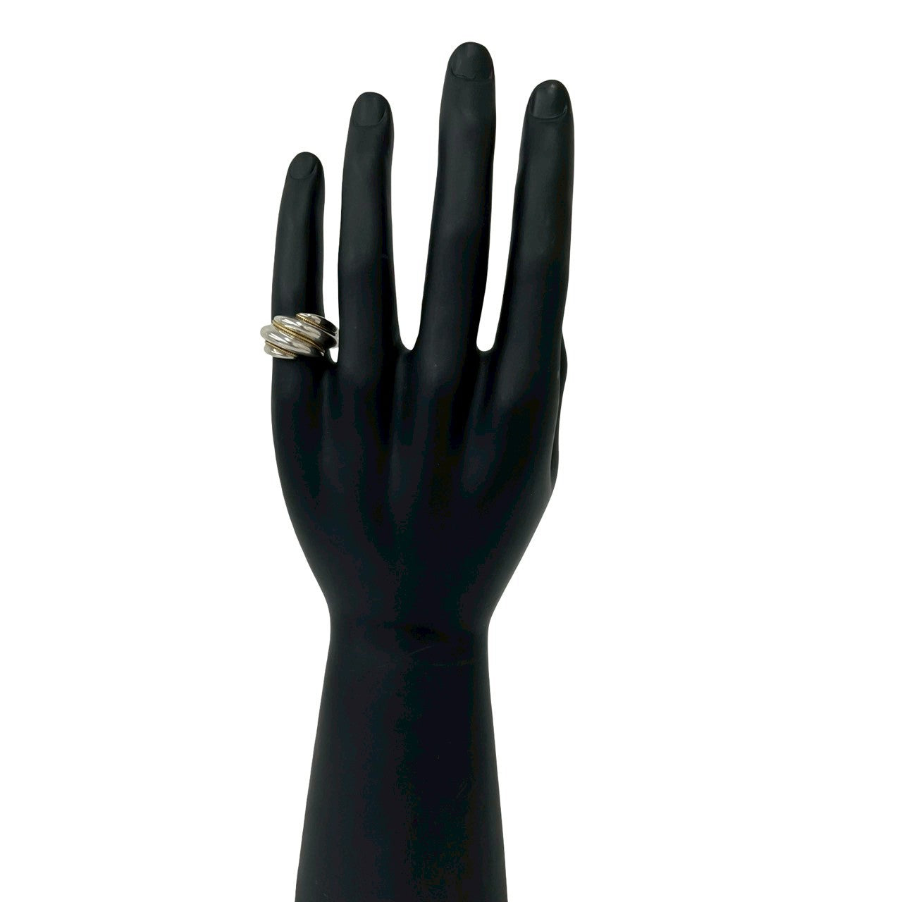 TIFFANY&Co. ティファニー ツイスト リング 925 K18 750YG 指輪 2