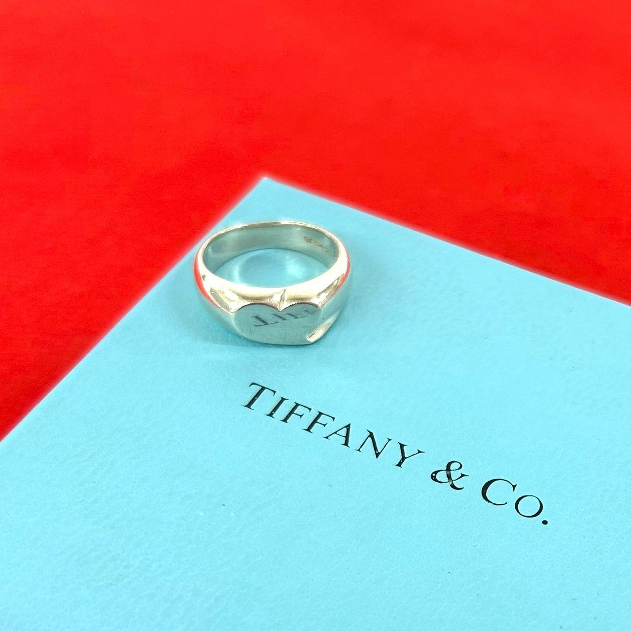 TIFFANY&Co. ティファニー (Vintage) ハート リング 指輪