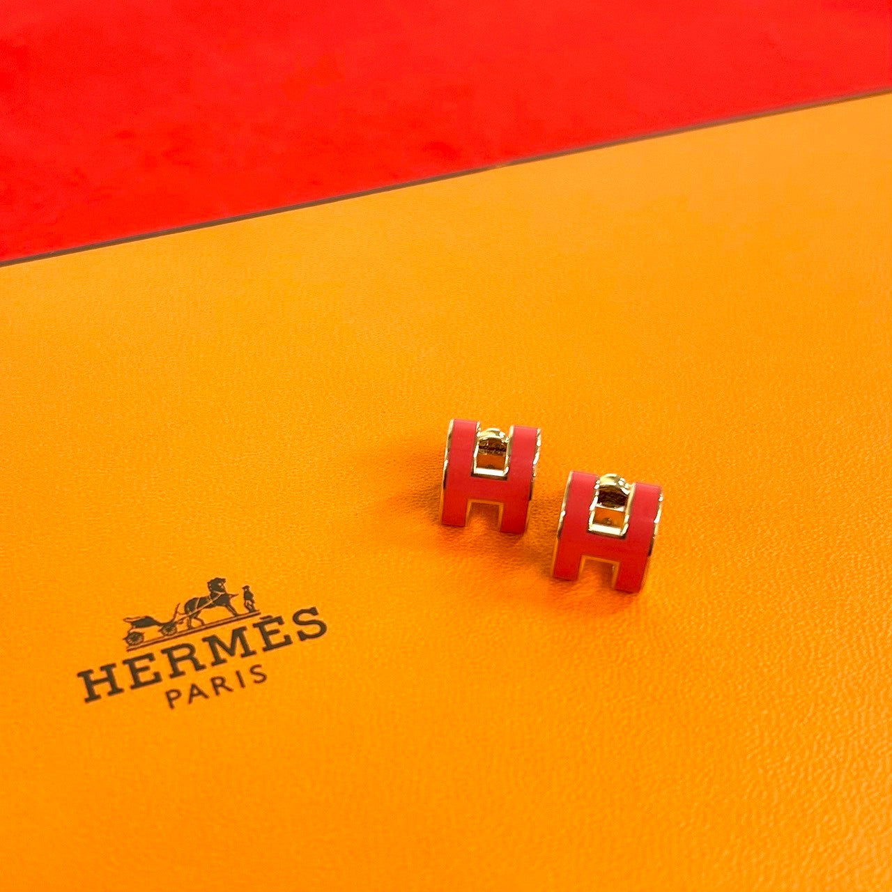 HERMES エルメス ミニ ポップアッシュ ピアス