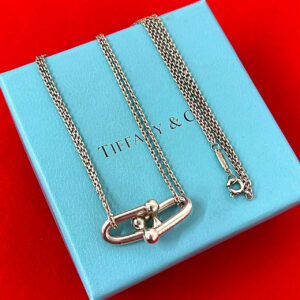 TIFFANY&Co. ティファニー ハードウェア ラージ ダブル リンク ネックレス