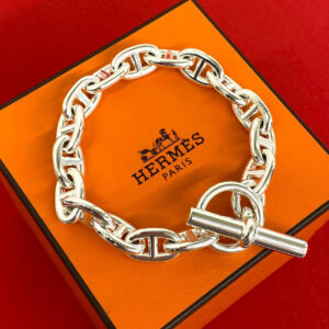 HERMES エルメス シェーヌダンクル TGM 11コマ ブレスレット